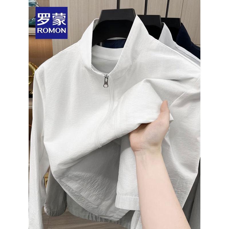 ROMON Men s Casual Stand-Collar Jacket 170