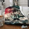 Football Messi Customize Text Blanket Lightweight Customizable Blanket Comfortable Versatile for Seaside Home Decor Livingroom Nap All-Season Use