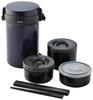 Peacock Lunch 3 AK Jar, Insulated, Navy, Approx. Cups, AWL-20