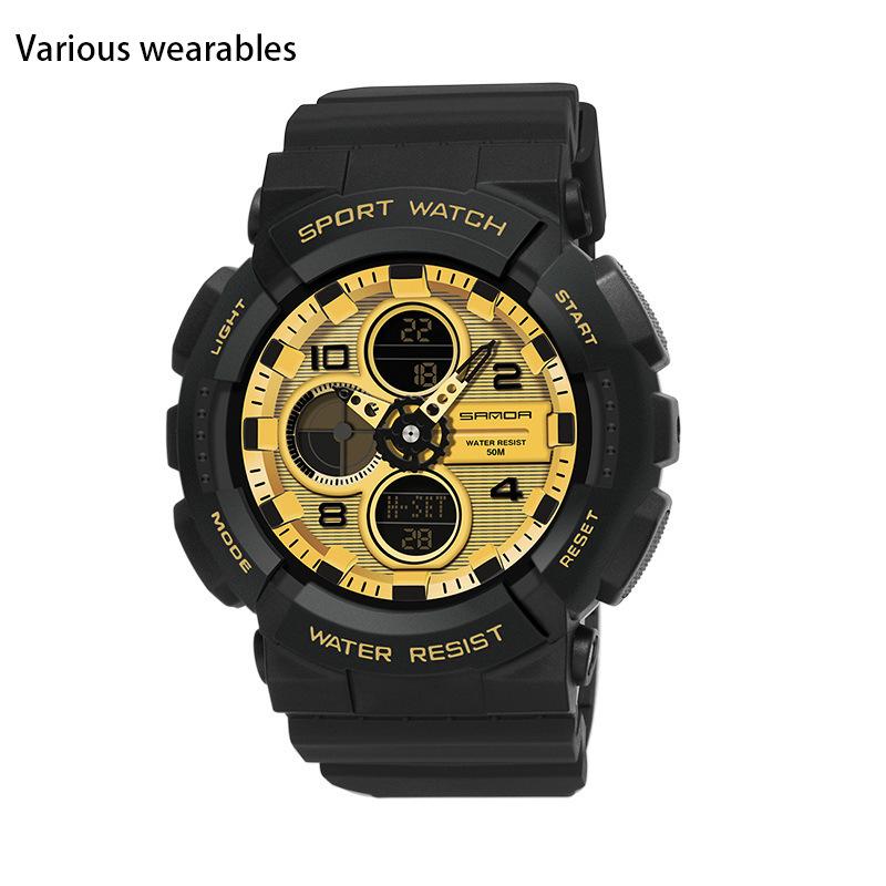 Neue Mode Trendy Jugend männer und frauen Uhren Outdoor Wasserdicht Leuchtende Multifunktions Elektronische Uhr