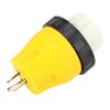 125V RV Power Cord Adapter 15A Male To 50A Female Converter Plug