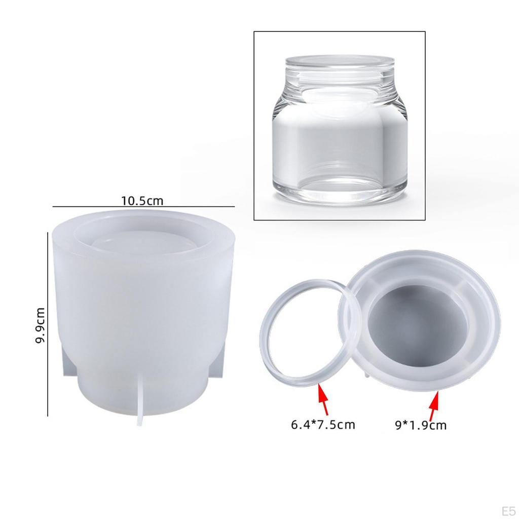 Creative Storage Sealed Bottle ,Jewelry Rings Box Epoxy Resin Sealing for Making Jewelry