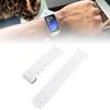 Watch Band Quick Release Silicone Lightweight Stylish Breathable Watch Strap for Galaxy Fit3 White