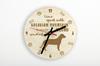 Bavarian Mountain Hound - clock with dog, wooden clock with engraving, personalised clock by Art-Dog