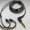 Senhai IE600/IE900 MMCX Upgrade Sluchátkový kabel, 2,5MM/4,4MM Symetrický konektor