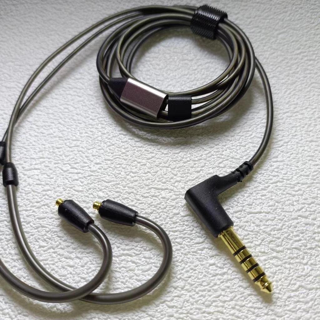 Senhai IE600/IE900 MMCX Upgrade Sluchátkový kabel, 2,5MM/4,4MM Symetrický konektor