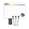 A3 Magnetic Erasable Monthly & Weekly Planner Whiteboard Set for Refrigerator
