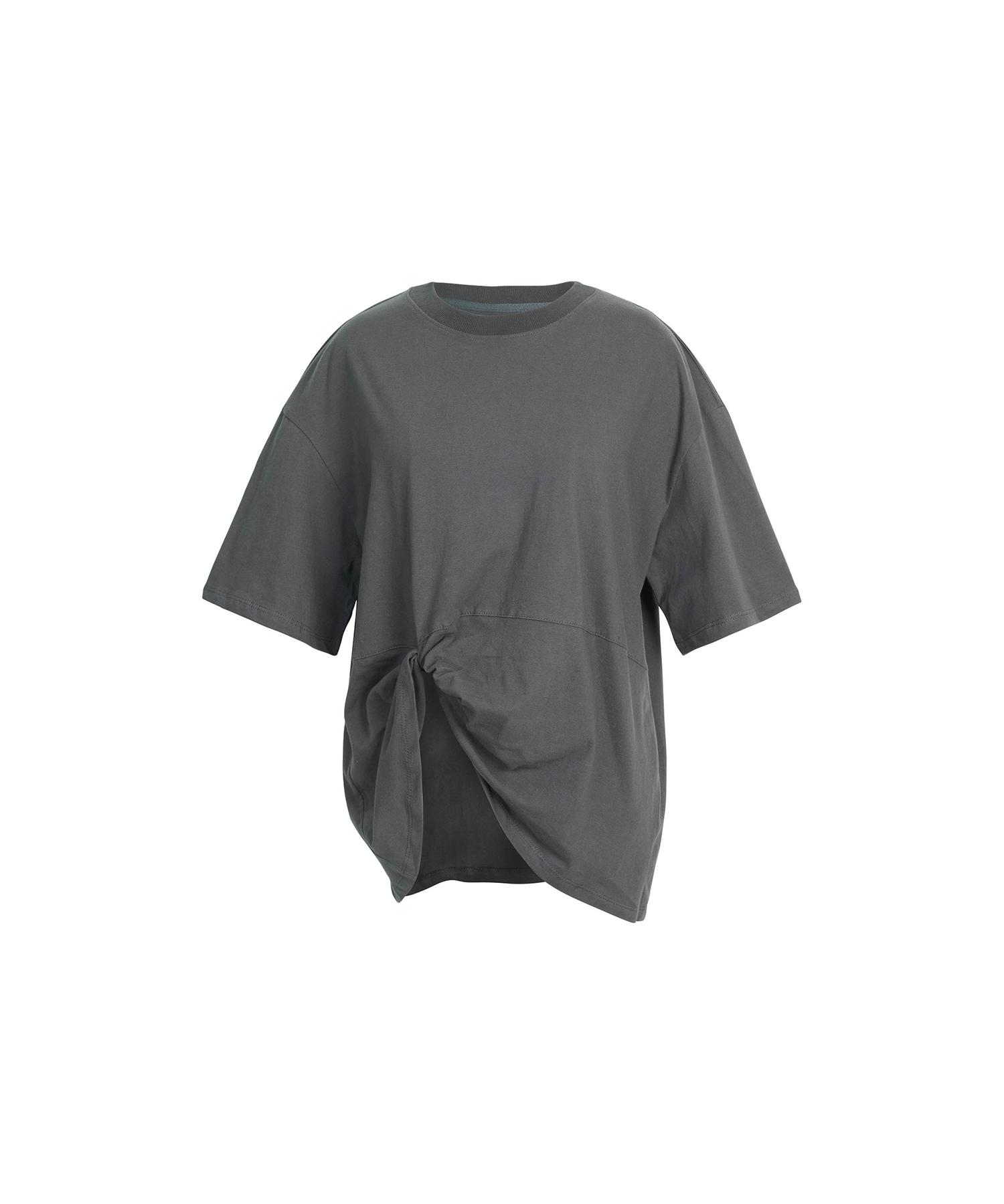 Dre Twist T-Shirt_Charcoal Charcoal/S