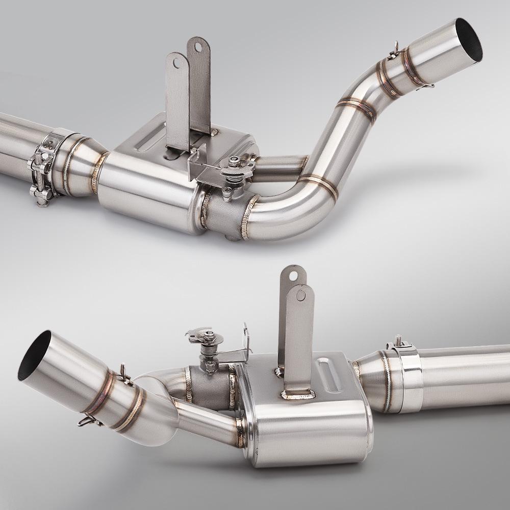 Zhangxue 500RR Motorcycle Dual-Channel Exhaust System