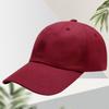 Cotton soft top baseball cap autumn and winter men's and women's caps custom embroidery printing
