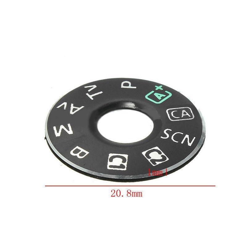 For Canon EOS-6D Camera Function Dial Mode Plate Interface Cap Button Repair Set