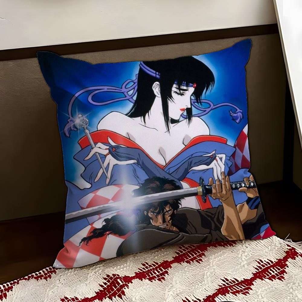 NNinja SScroll Game Cushion Cover Reversible Soft Durable Pillow Cover Home Car MultiScene Use for Daily Comfort