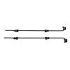 2 Sets Gate Ground Latch 36 Inch Alloy Steel Heavy Duty Multifunctional Cane Bolt Gate Drop Rod for Fence