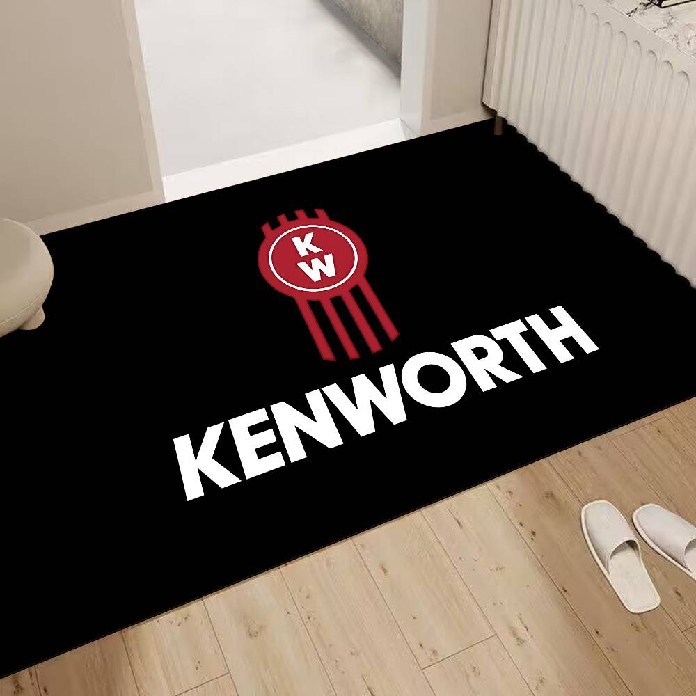 KENWORTH Logo Bath Mat Nordic Style Home Doormat Bathroom-Toilet Mats Bedroom Welcome Doormat