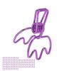 100Pcs Crown Shape Paper Clips Cartoon Cute Metal Binder Clips for Office Supplies School Document Ticket Handbook