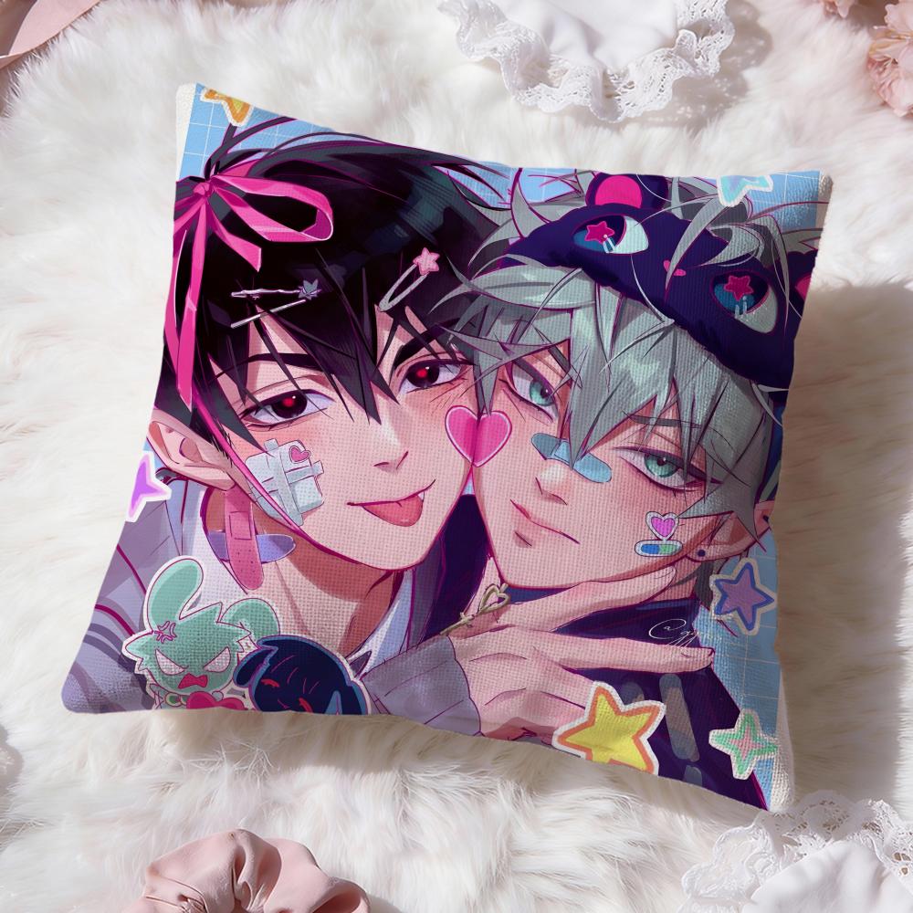 A-Alien Stage Anime Cushion Cover Premium Comfort Reversible Pillow Cove -Two In One Design For Any Room & Car Interior