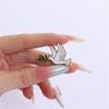 10 Piece Peace Symbol Brooch Badge Pin With Tree Branch Detail Shape For Weddings Business Meetings Everyday Wear