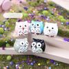 Small Owl Moss Micro-Landscape Ornaments - 4 Colors, DIY Resin Decorations