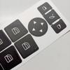 For Mercedes Benz CLA CLS GLA GLK G W463 C117 W218 X156 X204 Car Door Armrest Window Lift Switch Button Repair Sticker