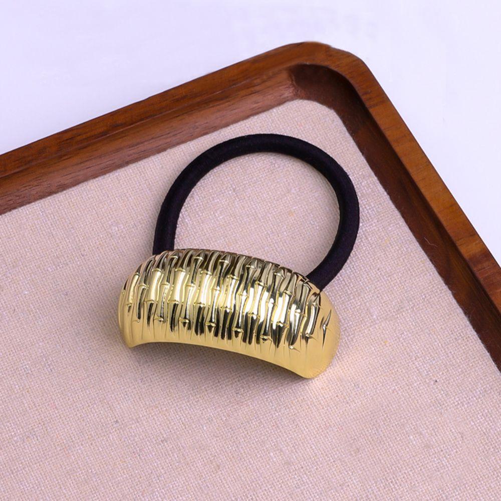 Metal Ponytail Hair Pin Large Elastic Hair Ties High Quality Ponytail Hair Cuff