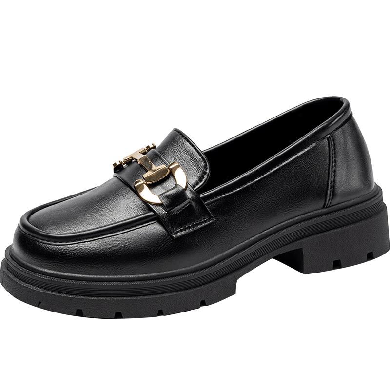 ZHR Women's Classic Platform Loafers