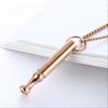 Whistle Mindfulness Breathing Necklace Yoga Meditation Pendants  Jewelry Accessories