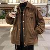 Jacket Jacket Men's Spring and Autumn Loose Lapel Men's Casual Versatile Handsome on Clothes
