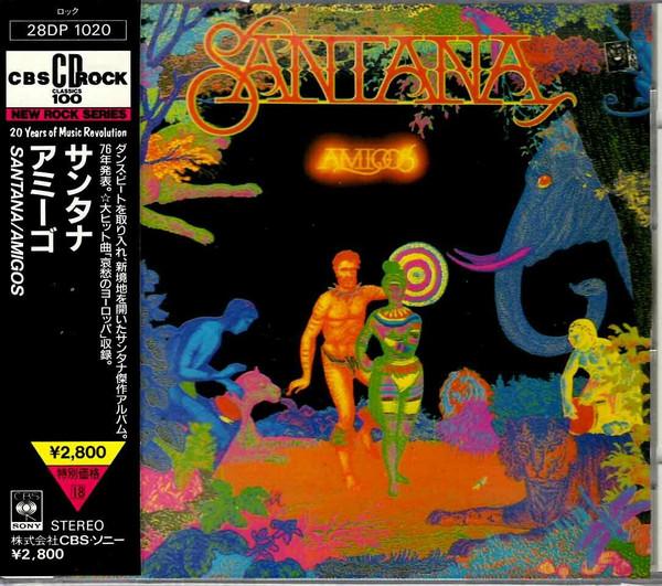 

CD SANTANA - Amigos 28DP1020 CBS/Sony 1987 Japan Rock Used
