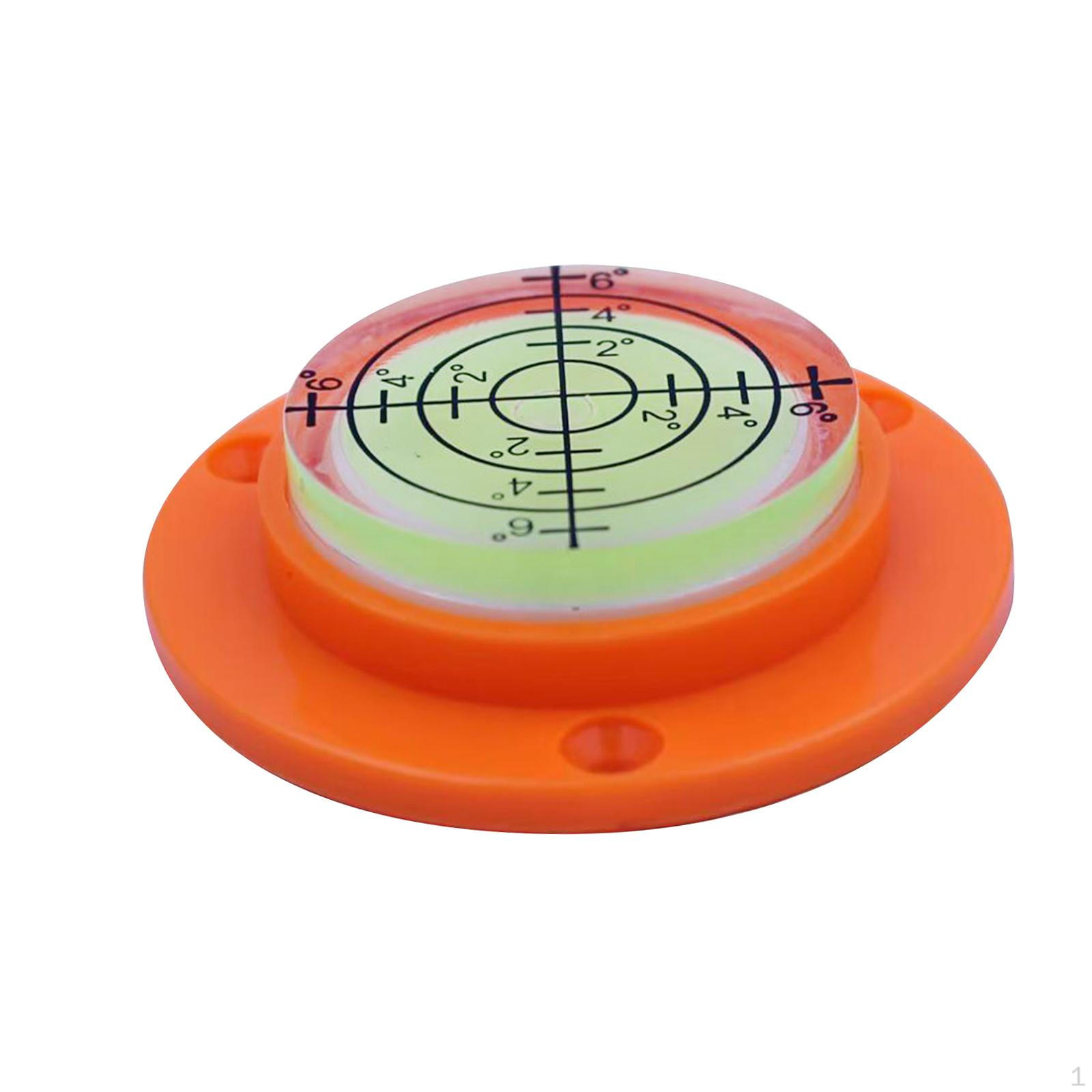 

Алюминиевый высокоточный горизонтальный нивелир пузырьковый уровень инструмент круг 50 мм Color C