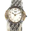 2J81-5000 CREDOR Side Diamond Watch Women's Watch Wristwatch SS Silver