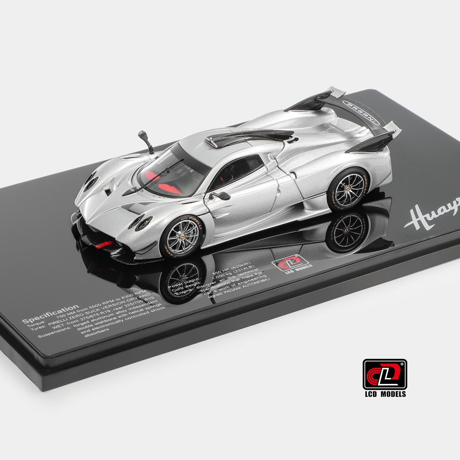 

LCD 1:43 Pagani Huayra R “Hua Ya” - Fully Opening Alloy Masterpiece with Detailed Interior & Engine, Collector‘s Showcase Model