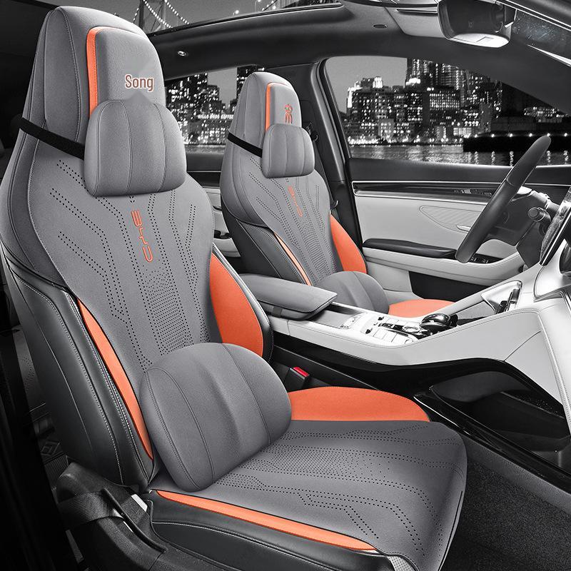 BYD Song Pro Champion Edition Seat Cover: Fits 23 Models, All-Season, Half-Pack Cushion