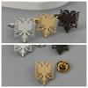 Double Headed Eagle Brooch Cufflinks Retro Versatile Men's Suit Coat Accessories