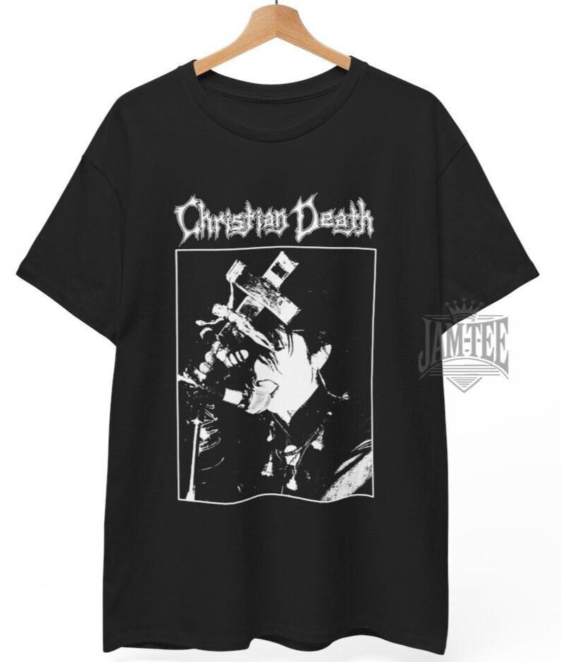 Christian Death T-Shirt, Music punk metal gothic metal T-shirt, Unisex Tee