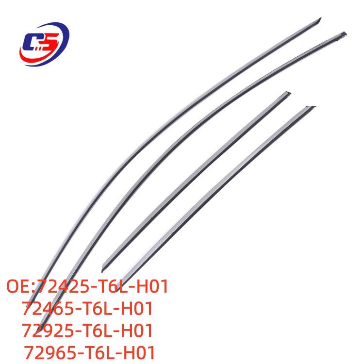 

Spirior Decorative Chrome Anti-Scratch Window Strip 72965-T6L-H01 72425-T6L-H01 72465-T6L-H01 72925-T6L-H01 72965-T6