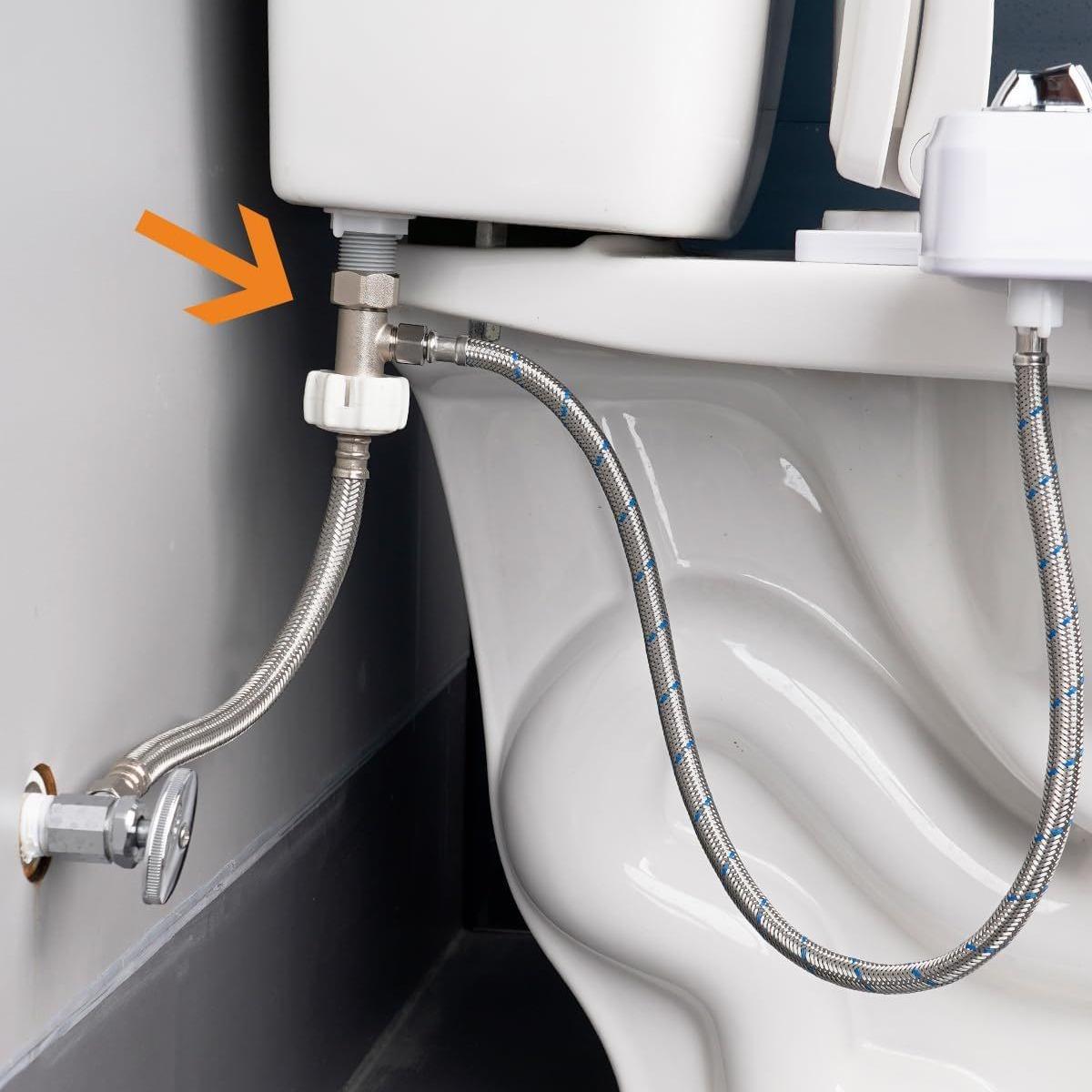 

Valve G1/2 T-Valve Stainless steel Conduit Diverter For Bathroom Bath Bidet Sprayer Shower Fitting 4 Points Three-way Water Pip Silver