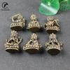 Antique Brass Buddha Nepal Statue Home Decorations Craft Accessories for Living Room Copper Tibetan Buddhism Figurines Ornament
