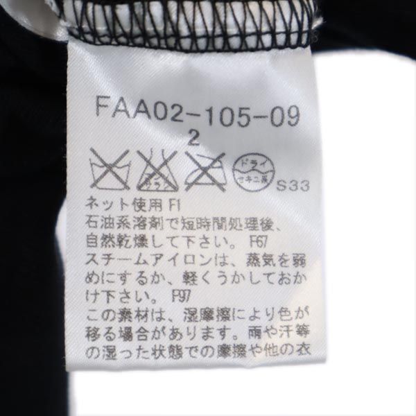 Burberry Sanyo Shokai Silk Long Sleeve Cut 2 Black Women Used