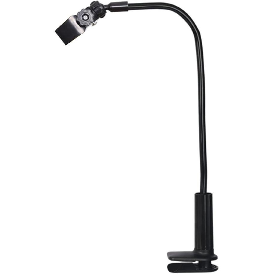 Dog Grooming Table Hair Dryer Arm Clamp Blow Dryer Stand Holder with 360Degree Neck Hands-Free Pet Grooming Accessories Pet Hair Dryer Holder