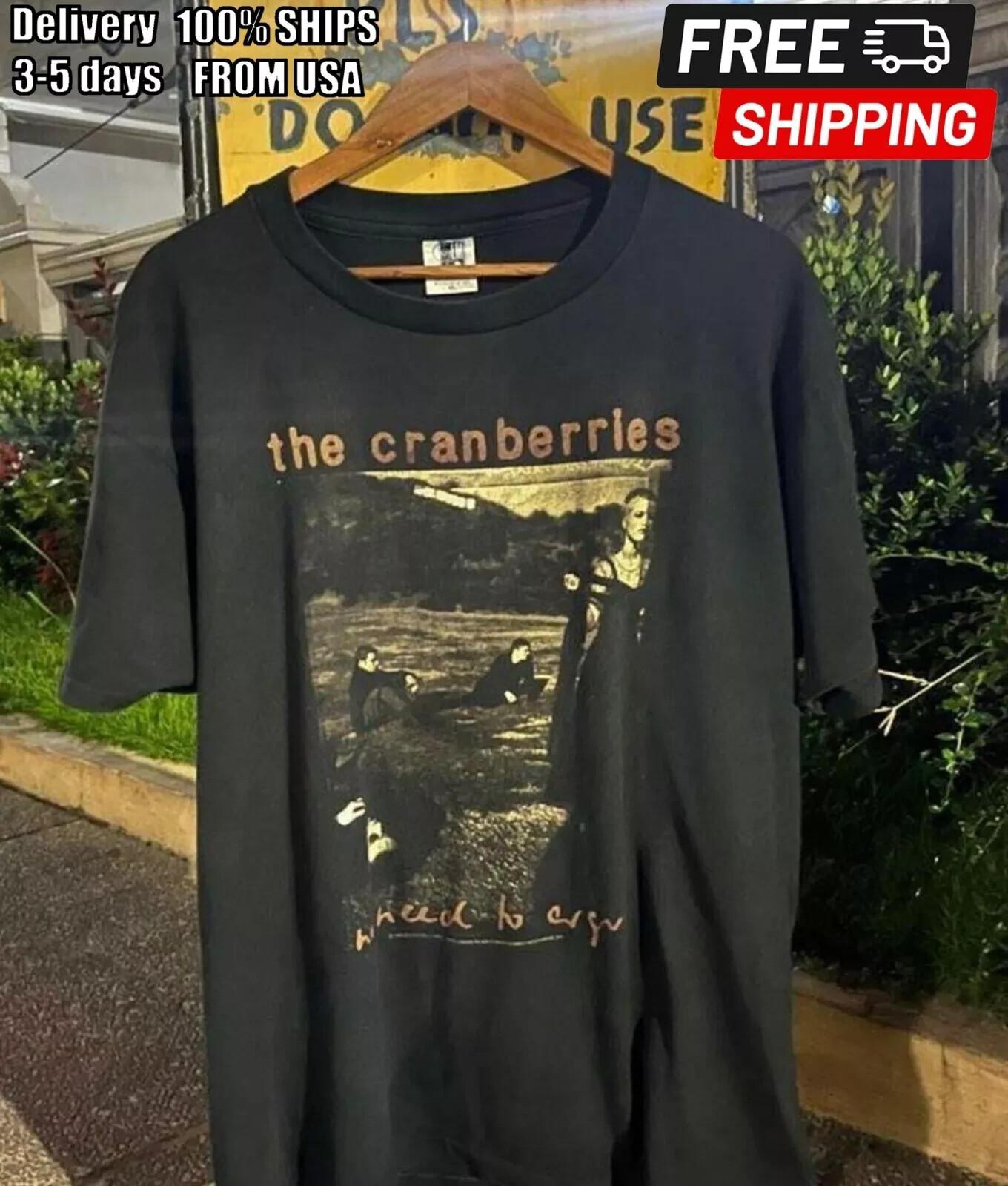 The Cranberries Rock band t shirt No Need To Argue 90s Tour vtg L