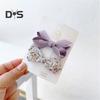 Kids Hairpin Cute Attractive Lovely Elegant Adorable Comfortable Lightweight Princess-style Girls Bowknot Hair Clip Accessories Daily Wear