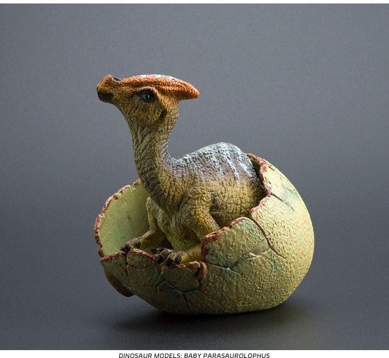 

High Quality Baby Pterosaur Hatching Dinosaur Model Detachable Egg Shell Jurassic Collectible Ornament Gift For Dinosaur Lovers