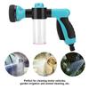 Pet Shower Nozzle Sprayer Hose Dog Shower Gun Pressure Hose Nozzle Foam Gun 8 In 1 Jet Spray Gun Animal Car Washing Tool