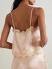 Women's Fashion Home Clothes Set Cami Top and Skirt with Lace Decoration