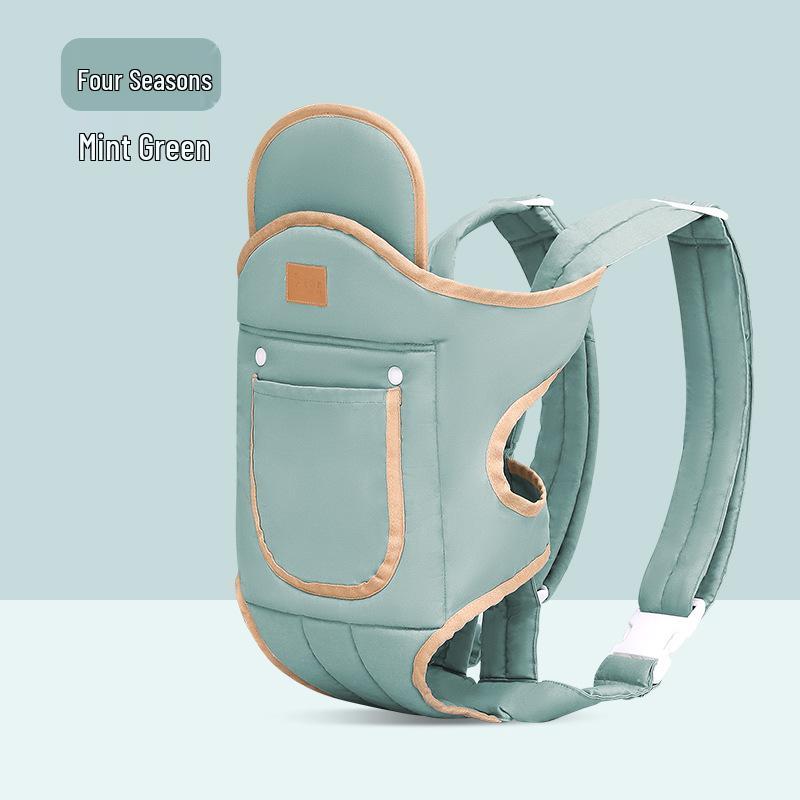 

Многофункциональная легкая переноска для младенцев - Двойного использования, спереди и сзади, Подходит для лета, Эргономичный дизайн