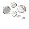 Safety Pin Brooch Base with Locking Head for Handmade DIY Corsage & Sweater Button Accessories