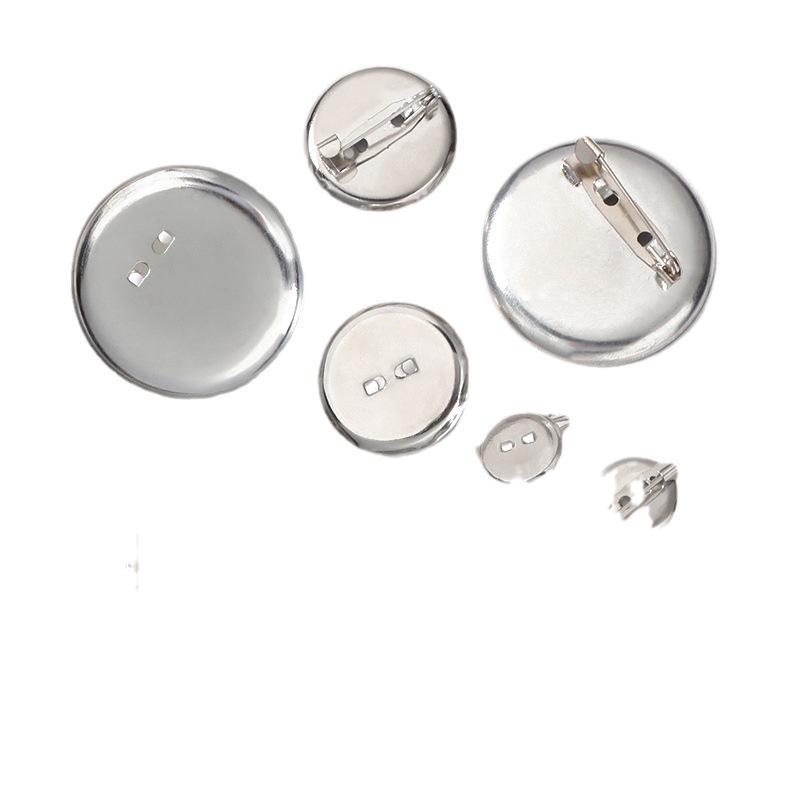 Safety Pin Brooch Base with Locking Head for Handmade DIY Corsage & Sweater Button Accessories