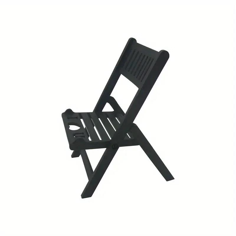 Relax In Style with Our Foldable Beach Chair Phone Stand - Perfect Gift for Any Occasion!