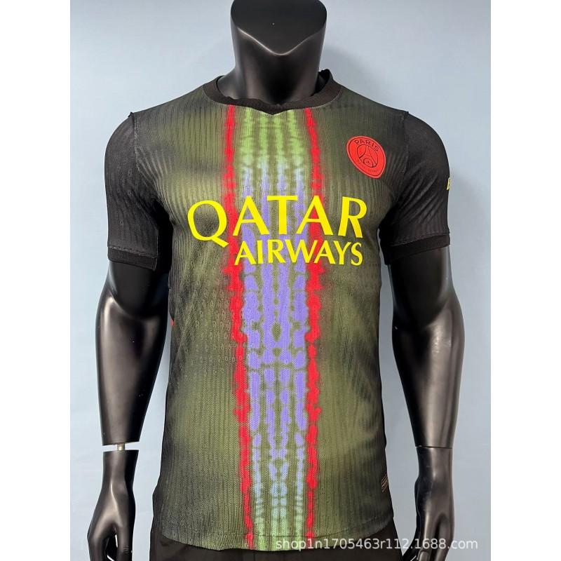 2026 Paris Marseille Lyon Soccer Jersey Short Sleeve Breathable Quick Dry Training Match Player Version Men Sports Team Uniform