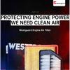 For NISSAN Kicks 1.6L 2018-2025, Versa 1.6L 2020-2025 WESTGUARD Air Filter MA2180 165465RB1A